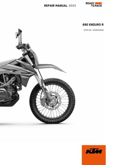 KTM 690 ENDURO R EU 2023 Repair manual Pdf
