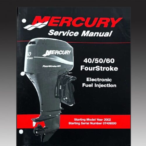 Mercury 60hp FourStroke EFI Service Manual Pdf