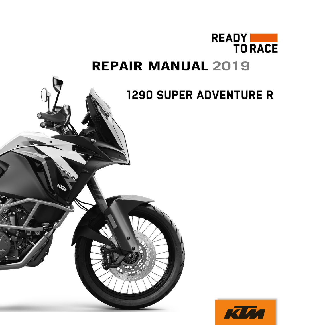 KTM 1290 Super Adventure R Repair manual 2019 Pdf