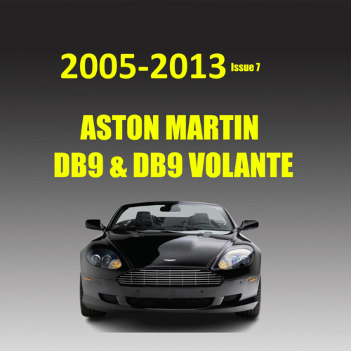 Aston Martin DB9 Volante ISSUE 7 Repair manual 2005-2013