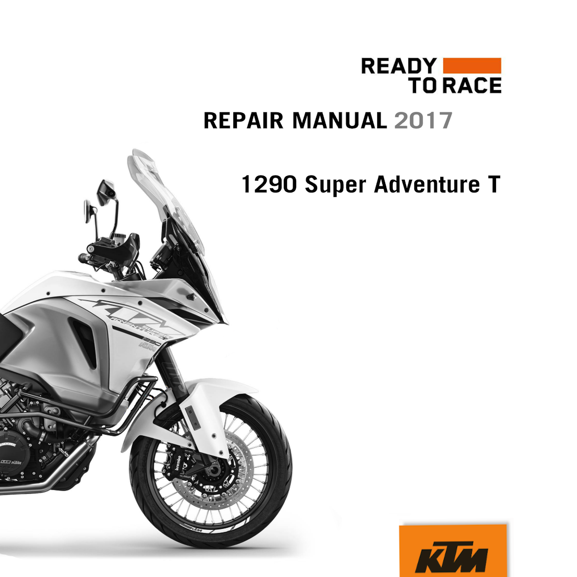 KTM 1290 Super Adventure T Repair manual 2017 Pdf