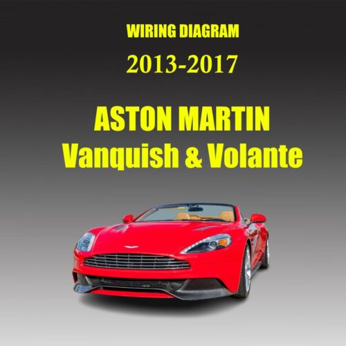 Aston Martin Vanquish Wiring Diagram 2013-2017