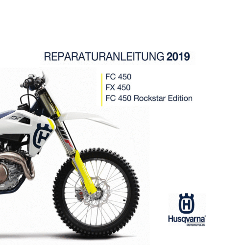 Husqvarna FC 450 Rockstar Reparaturanleitung 2019 Pdf