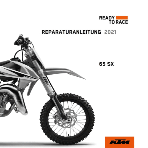 KTM 65 SX Reparaturanleitung 2021 Pdf