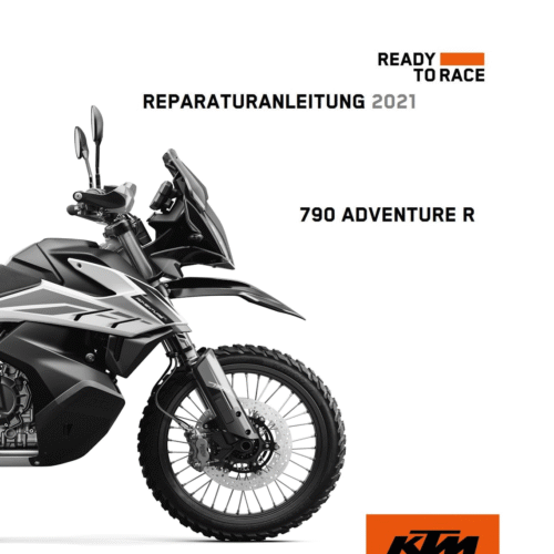 KTM 790 Adventure R Reparaturanleitung 2021 Pdf