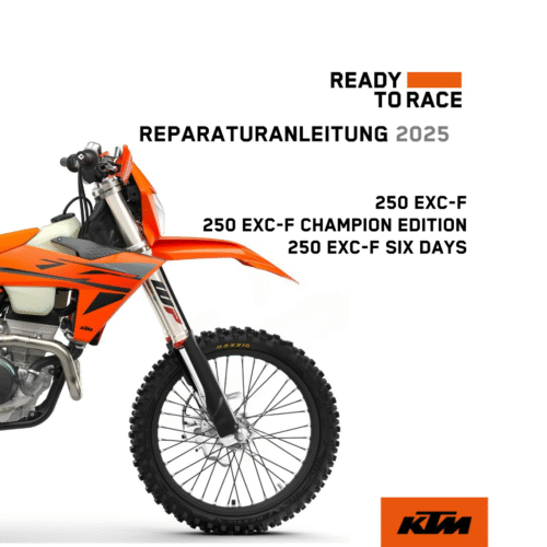 KTM 250 EXC-F Six Days Reparaturanleitung 2025 Pdf