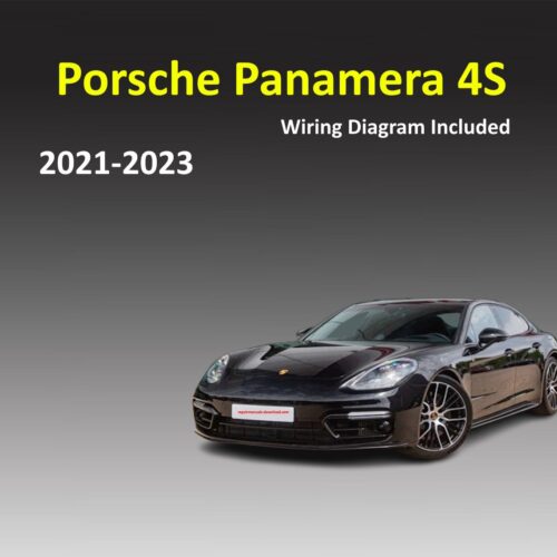 Porsche Panamera 4S (971) Workshop manual 2021-2023 Pdf