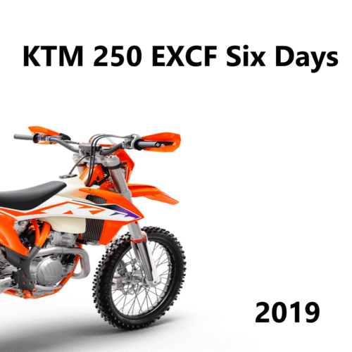 KTM 250 EXCF Six Days Service Manual (2019) Pdf