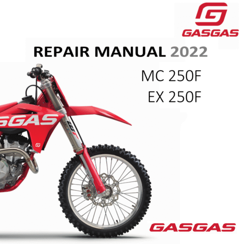 GasGas EX 250F Repair manual 2022 Pdf