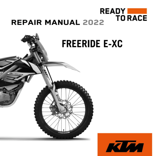 KTM Freeride E-XC Repair manual 2022 Pdf
