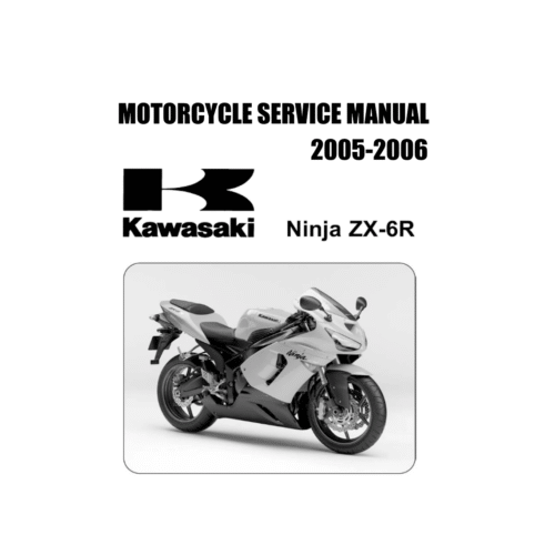 Kawasaki Ninja ZX-6R Repair Manual 2005-2006 Pdf