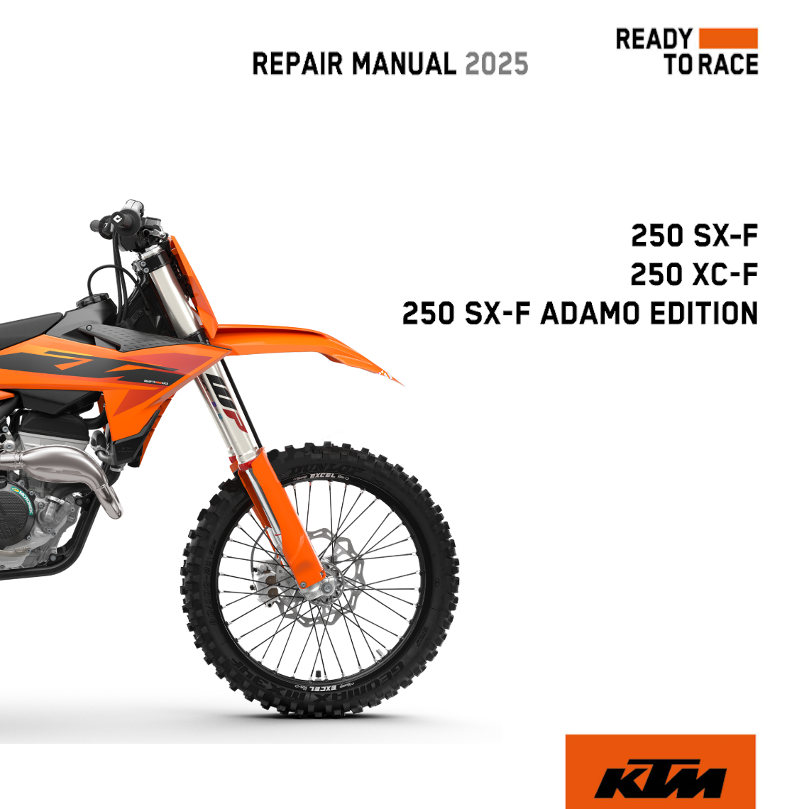 KTM 250 SX-F Adamo Repair manual 2025 Pdf