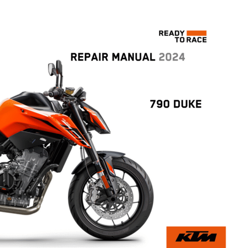 KTM 790 Duke Repair manual 2024 Pdf