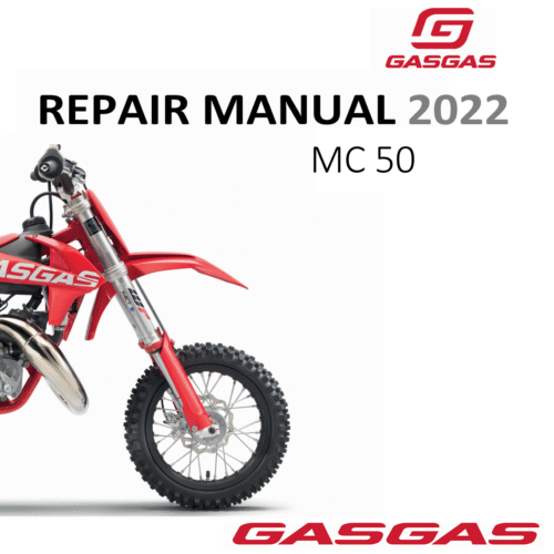 GasGas MC 50 Repair manual 2022 Pdf