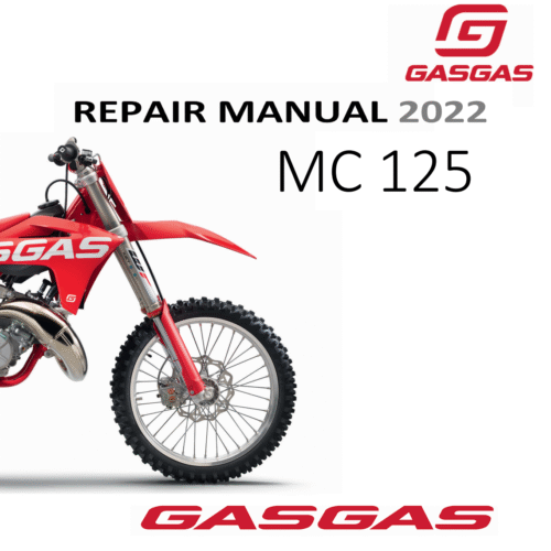 GasGas MC125 Repair manual 2022 Pdf