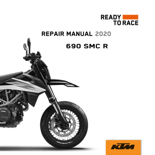 KTM 690 SMC R Repair manual 2020 Pdf