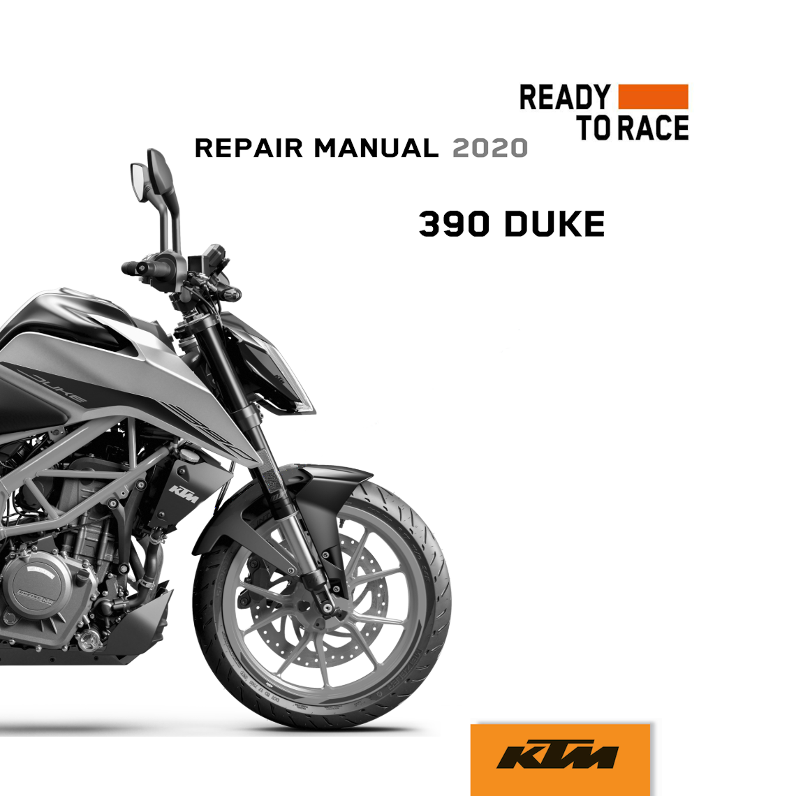 KTM 390 Duke Repair manual 2020 Pdf