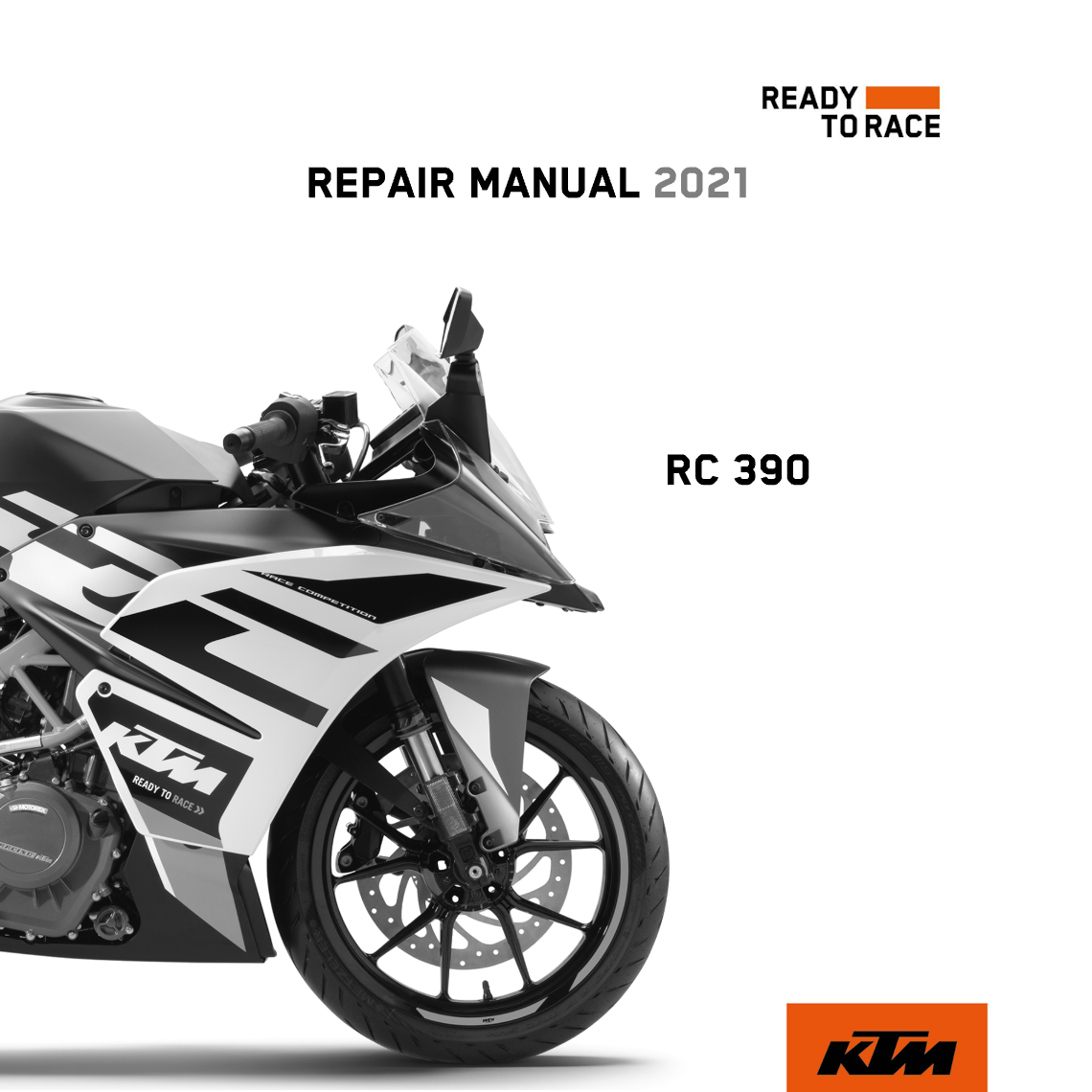 KTM RC 390 Repair manual 2021 Pdf