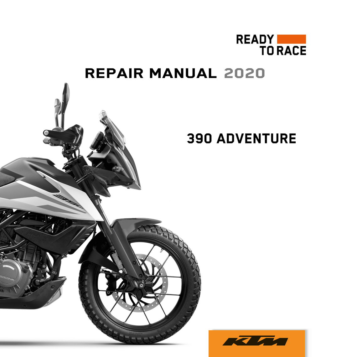 KTM 390 Adventure Repair manual 2020 Pdf