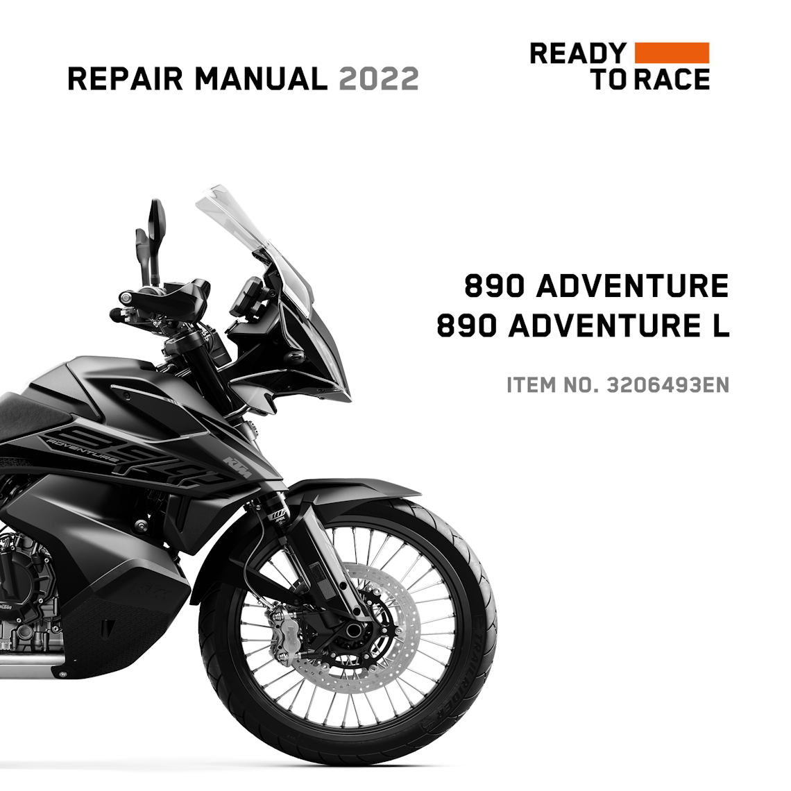 2022 KTM 890 Adventure L Repair manual Pdf
