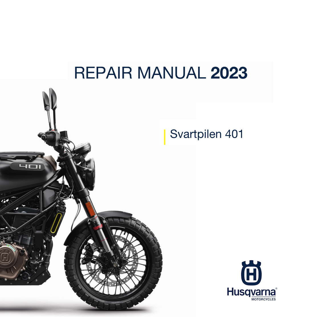 Husqvarna Svartpilen 401 Repair manual 2023 Pdf