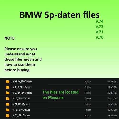 Bmw Sp-daten v.71