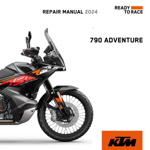 KTM 790 Adventure Repair manual 2024 Pdf