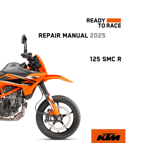 KTM 125 SMC R Repair manual 2025 Pdf