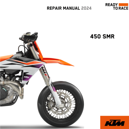 KTM 450 SMR Service manual 2024 Pdf