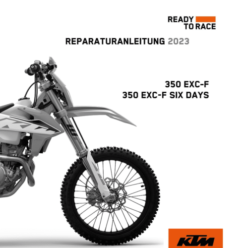KTM 350 EXC-F SIX DAYS Reparaturanleitung 2023 Pdf