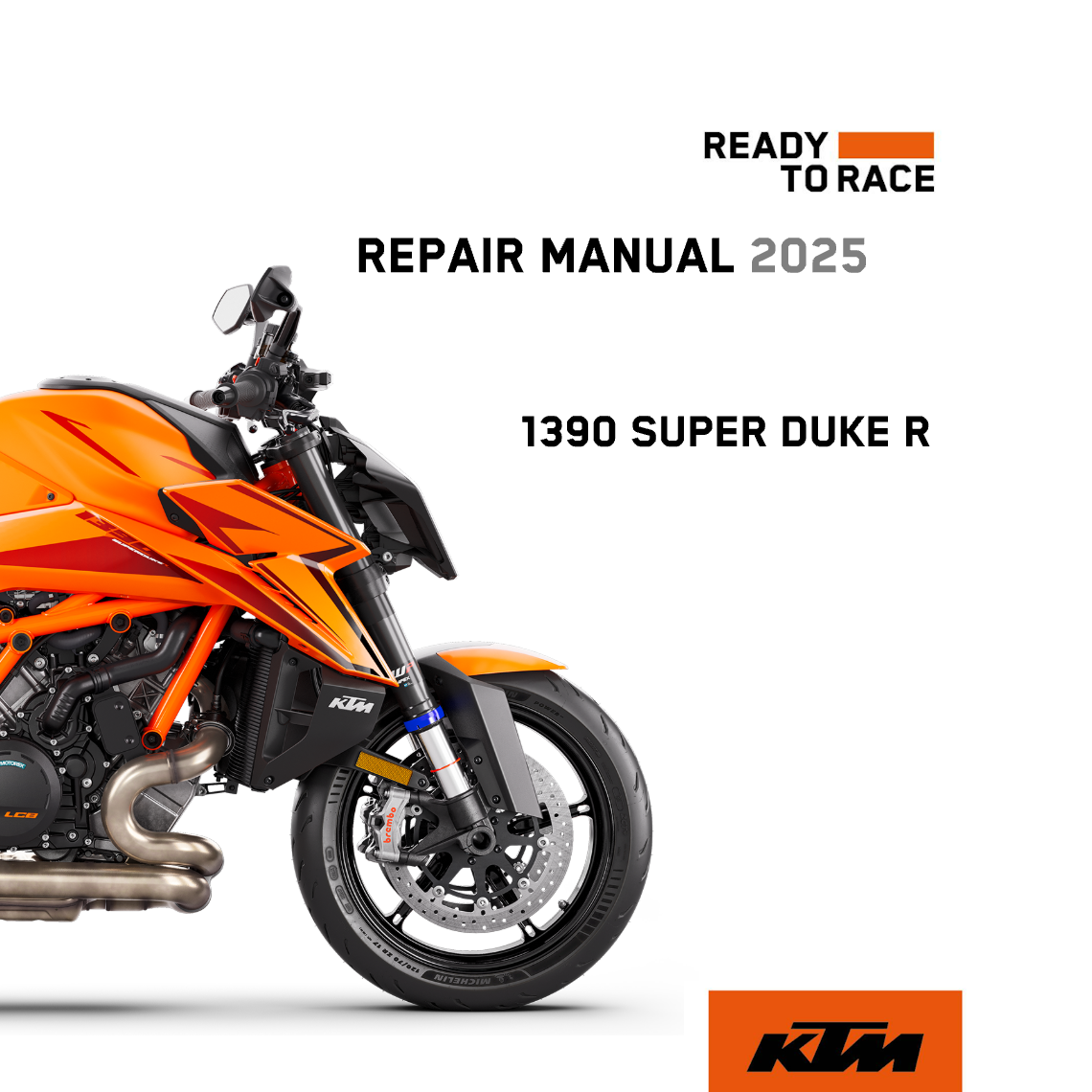KTM 1390 Super Duke R Repair manual 2025 Pdf