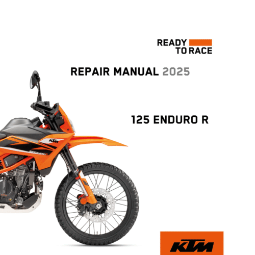 KTM 125 Enduro R Repair manual 2025 Pdf