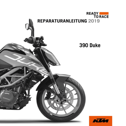 KTM 390 DUKE Reparaturanleitung 2019 Pdf