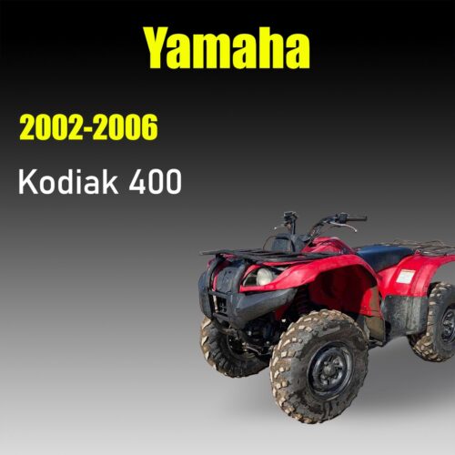 Yamaha Kodiak 400 Yfm400 Workshop manual 2002-2006