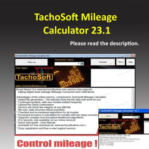 TachoSoft Mileage Calculator 23.1