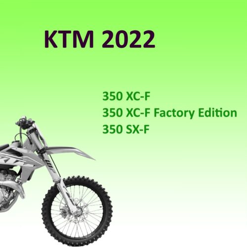 KTM 350 SX-F Repair manual 2022 Pdf