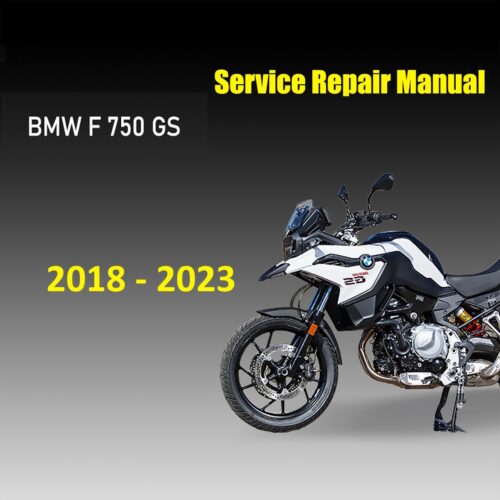 BMW F750GS Service Manual (2018-2023)