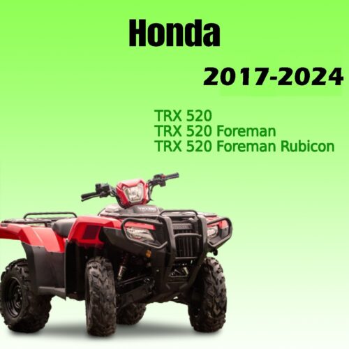 Honda TRX 520 Foreman Service manual 2017–2024