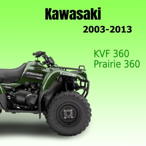 Kawasaki KVF 360 Prairie 360 Workshop manual 2003-2013
