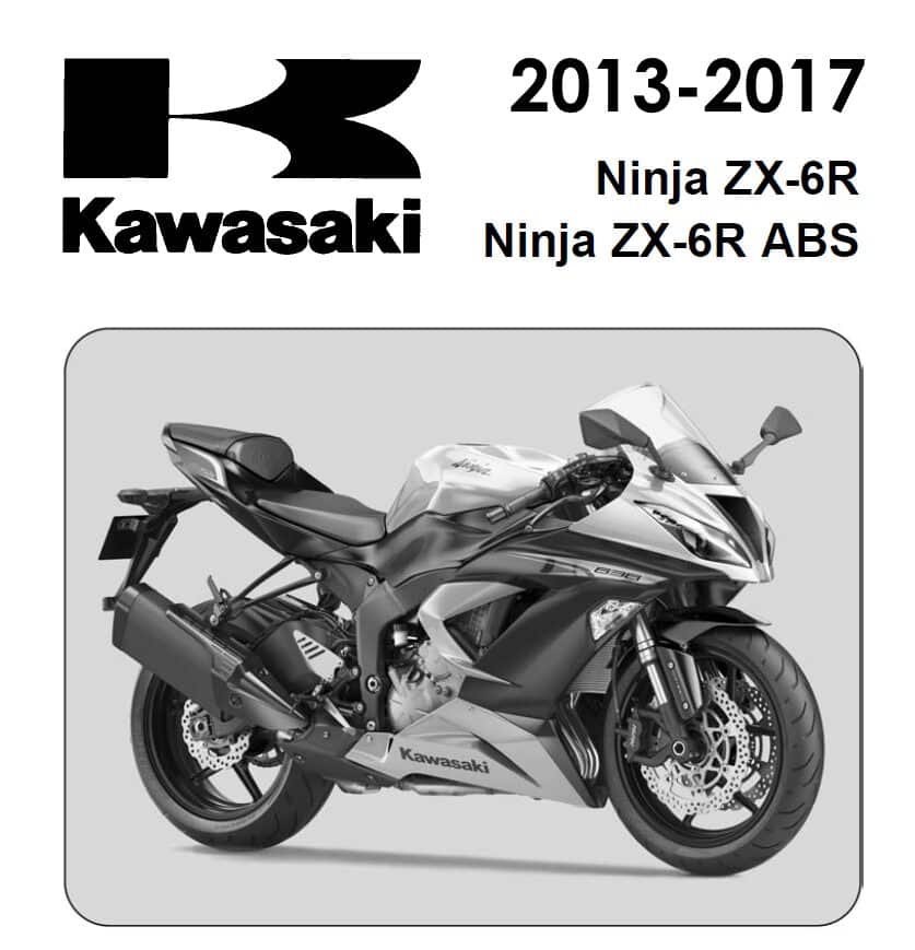 Kawasaki Ninja ZX-6R 636 ABS Service manual 2013-2017 Pdf