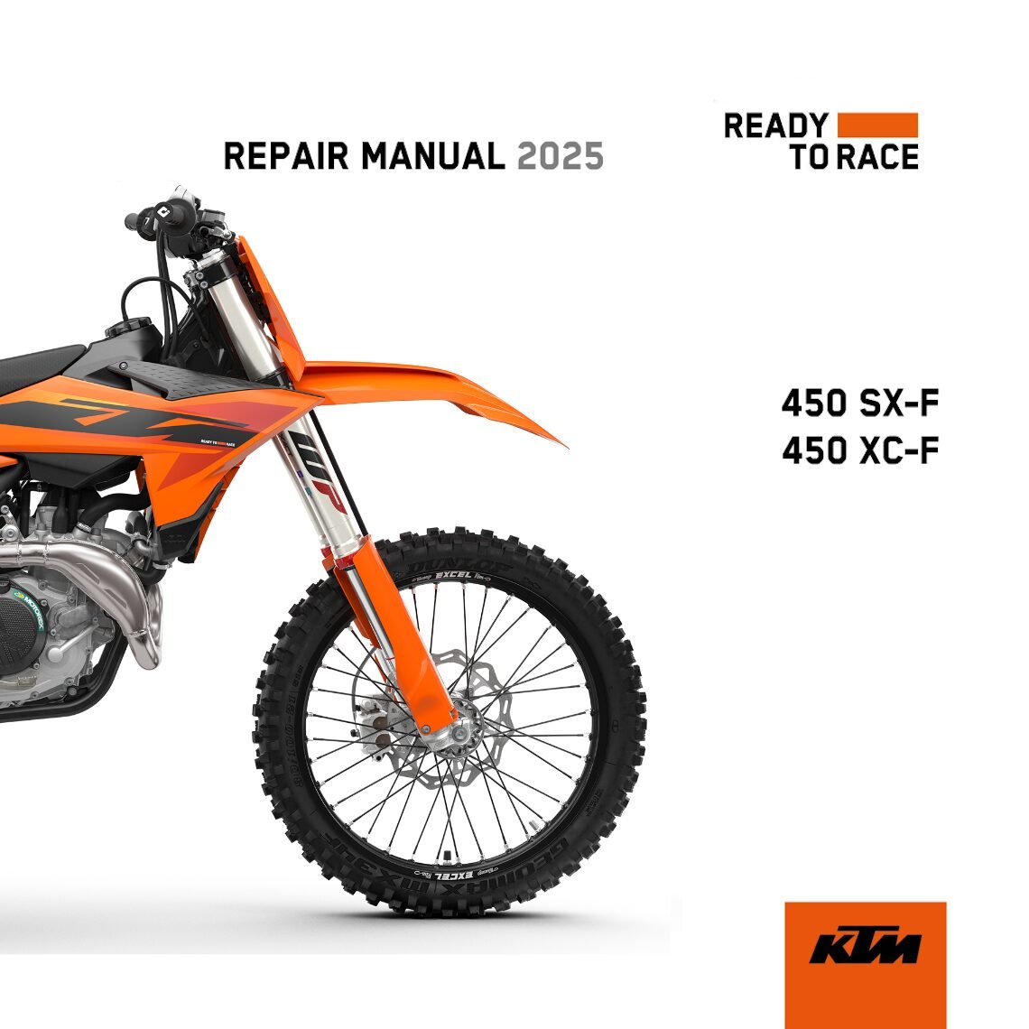 KTM 450 XC-F Repair manual 2025 Pdf