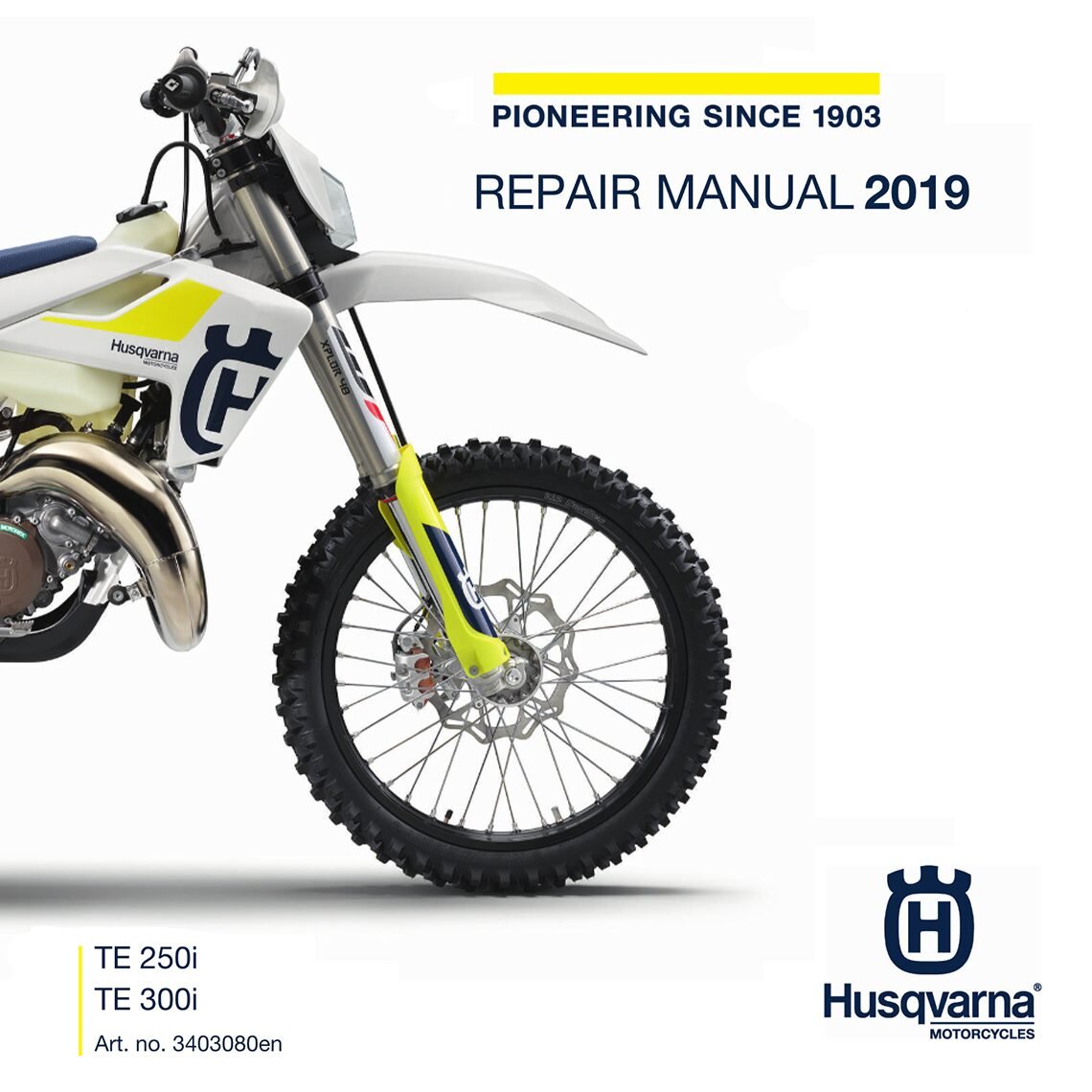 Husqvarna TE 250i TE 300i Repair manual 2019 Pdf