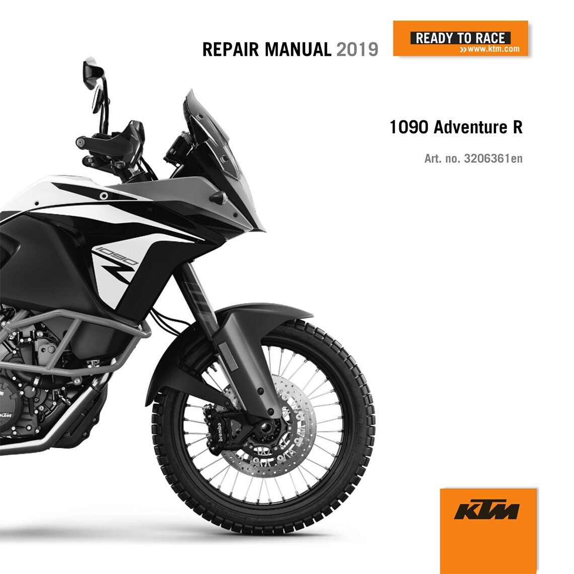 KTM 1090 Adventure R Service manual 2019 Pdf