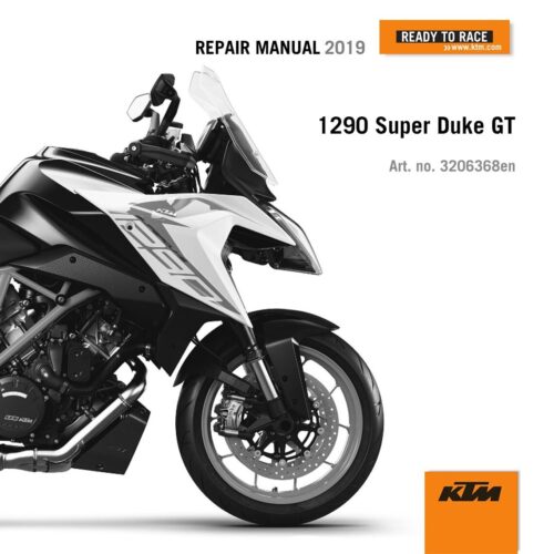 KTM 1290 Super Duke GT Service manual 2019 Pdf