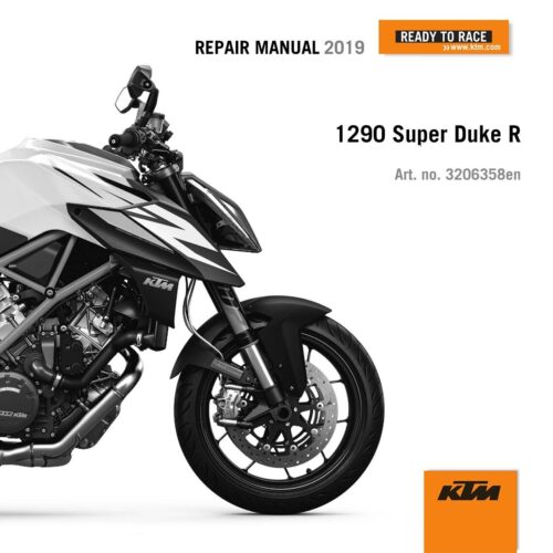 KTM 1290 Super Duke R Service manual 2019 Pdf