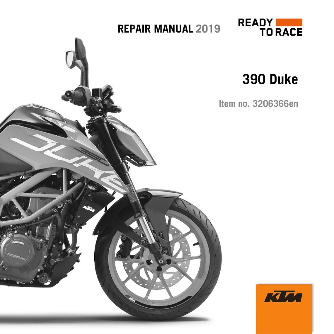 KTM 390 Duke 2019 Service manual Pdf