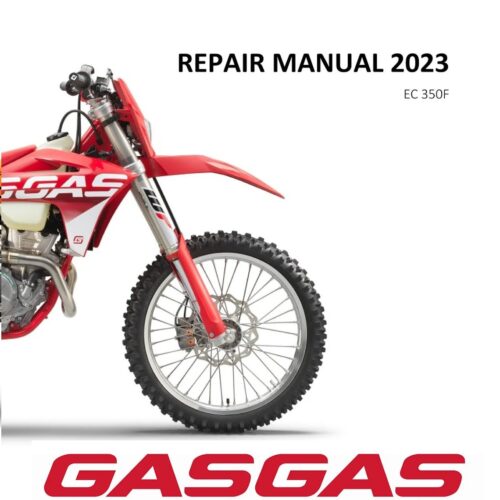 GasGas EC 350F Workshop Service manual 2023 Pdf