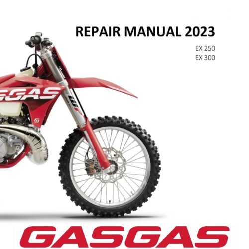 GasGas EX 250 EX 300 Workshop Service manual 2023 Pdf