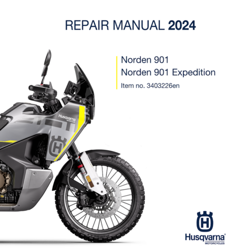2024 Husqvarna Norden 901 Expedition Workshop Service Manual