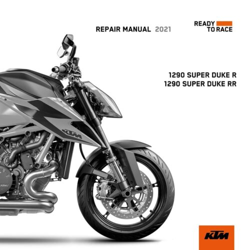 KTM 1290 SUPER DUKE R Service manual 2021 Pdf